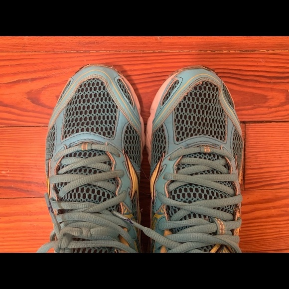 Mizuno Wave Elixir 6 Teal Running Shoe - Picture 4 of 8